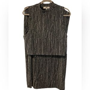 Madden NYC XXL shimmering NEW skirt set